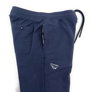 Paper Planes Mens Medium Solid Joggers Sweat Pants Navy Jay Z Roc Nation